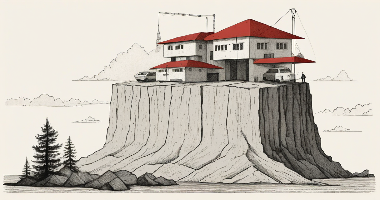 Four bits, then a cliff