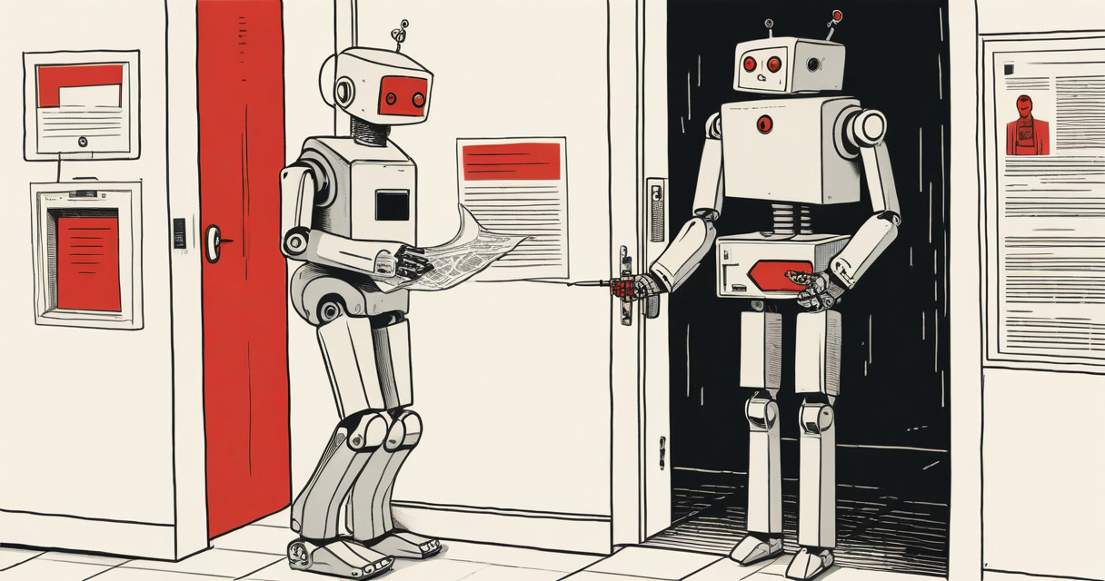 The chatbot answered the door for attackers